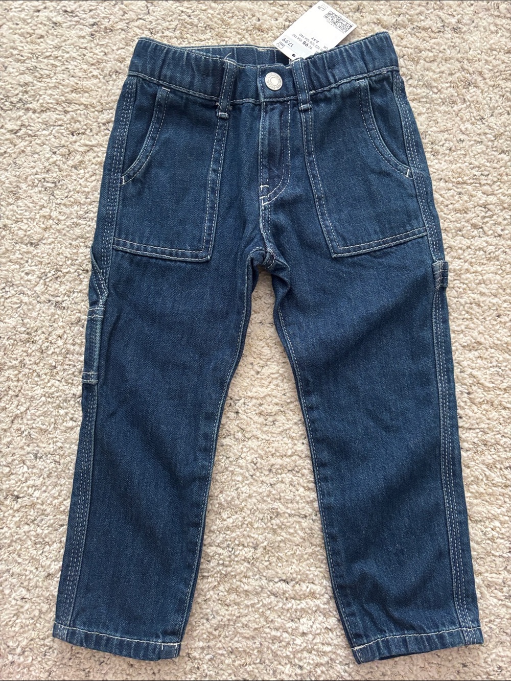 H&M Dark Blue Denim 3T Jeans